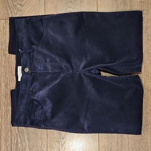 ANN TAYLOR LOFT HIGH RISE CORDUROY SKINNY JEANS / PANTS, 8P (29 PETITE)